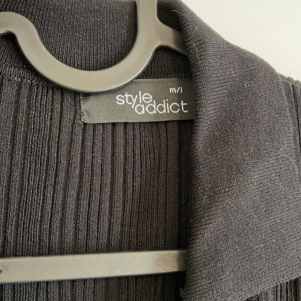 Style Addict Black Button Down Mini - image 4